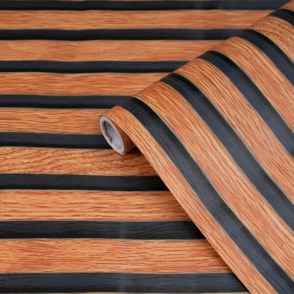 Fluted Panels Louvers Design Self Adhesive Wallpaper