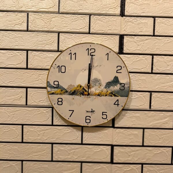 Golden Ring 18"X18" Crystal Watch